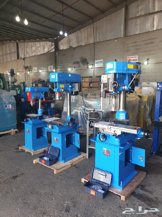 فريزا ومثقاب عامودية عدة مقاسات 2