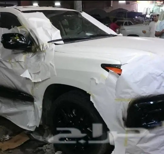 رش مطفي وتجليد سيارات ورش جنوط لمعه وكاله  72