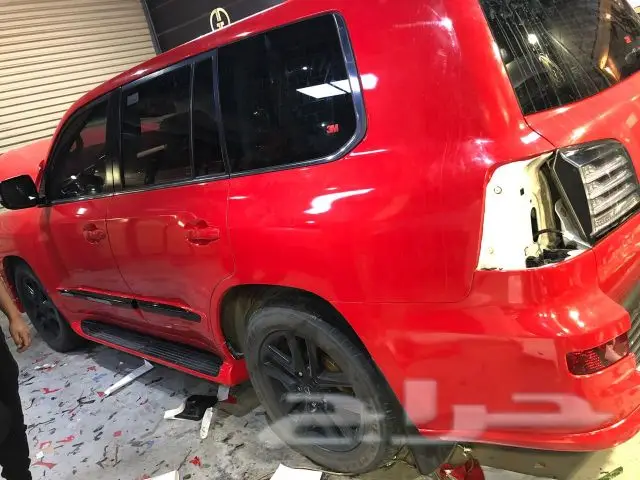 رش مطفي وتجليد سيارات ورش جنوط لمعه وكاله  60