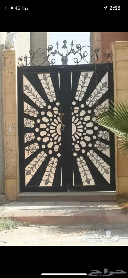ابواب حديد قص ليزر - سواتر  0