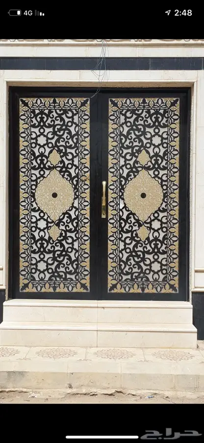 ابواب حديد قص ليزر - سواتر  19