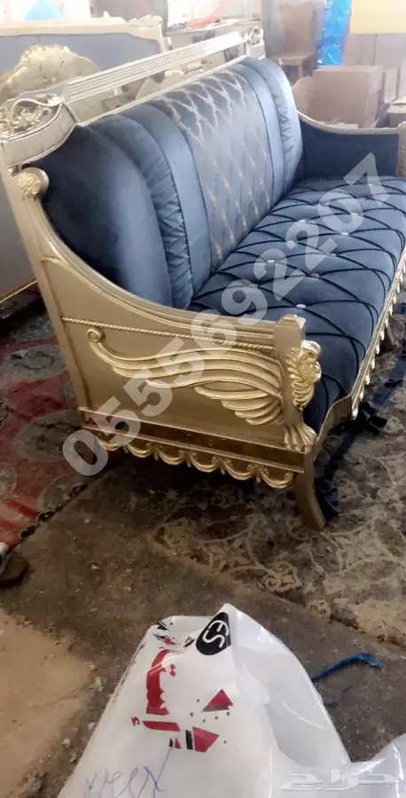 كنب ملكي تفصيل مجالس_قاعة افراح قصور خشب زان مفروشات 49