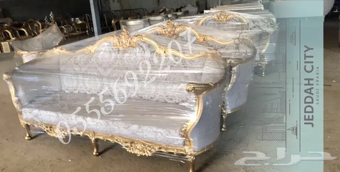 كنب ملكي تفصيل مجالس_قاعة افراح قصور خشب زان مفروشات 23