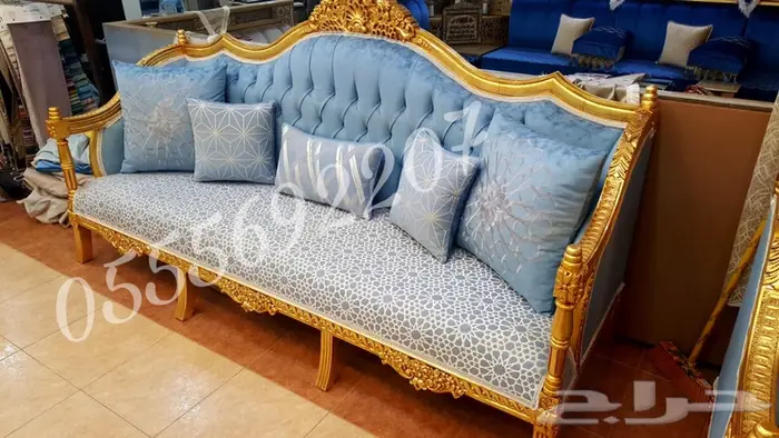 كنب ملكي تفصيل مجالس_قاعة افراح قصور خشب زان مفروشات 30