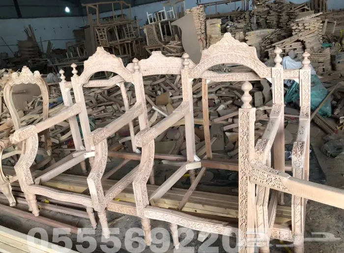 كنب ملكي تفصيل مجالس_قاعة افراح قصور خشب زان مفروشات 36