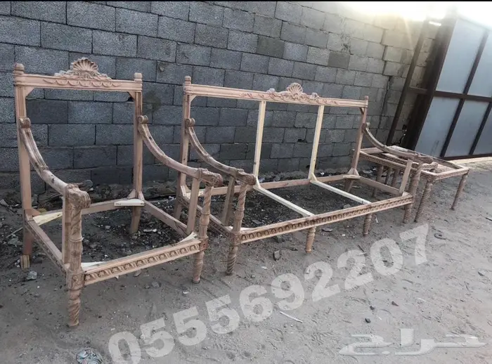 كنب ملكي تفصيل مجالس_قاعة افراح قصور خشب زان مفروشات 69