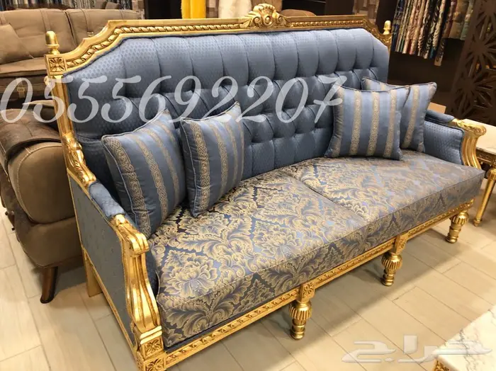 كنب ملكي تفصيل مجالس_قاعة افراح قصور خشب زان مفروشات 0
