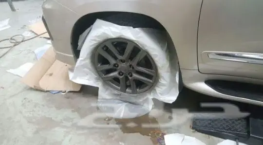 رش مطفي مؤقت ورش جنوط لمعه ونص لمعه وتجليد  33