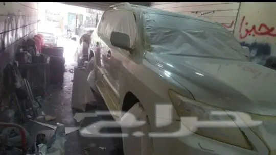 رش مطفي مؤقت ورش جنوط لمعه ونص لمعه وتجليد  2