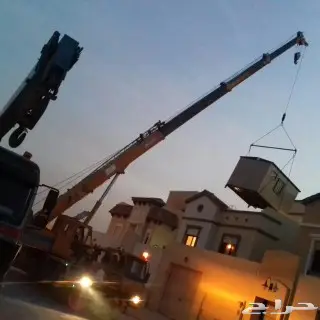 كرين للايجار لرفع البركسات والاغراض وغيرها 0