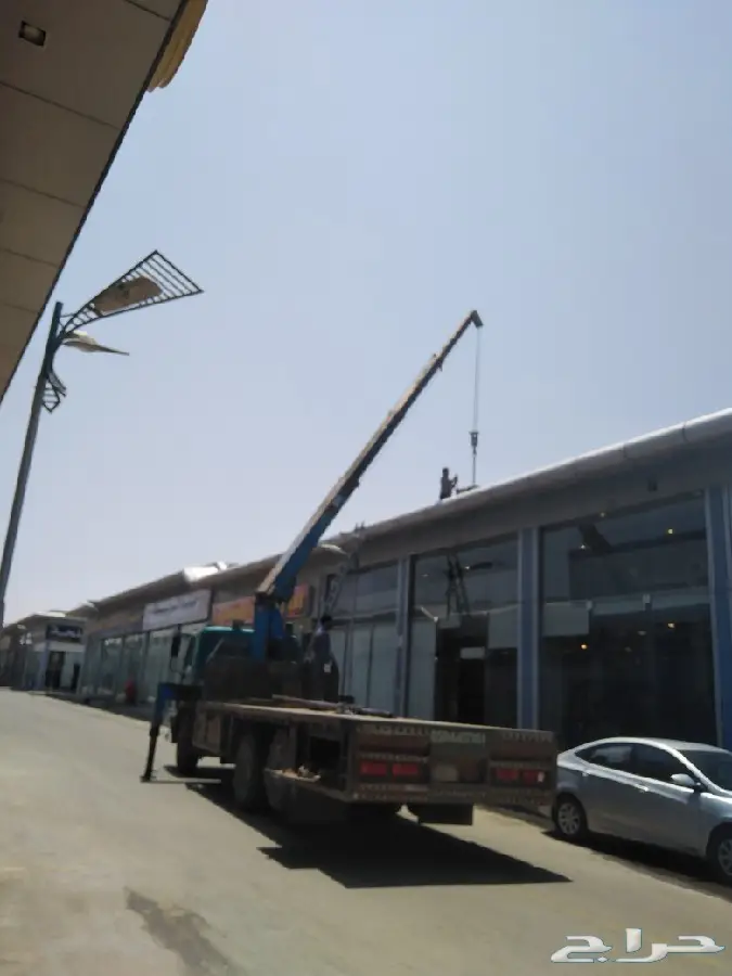 نقل بركسات وخزانات ومولدات 1