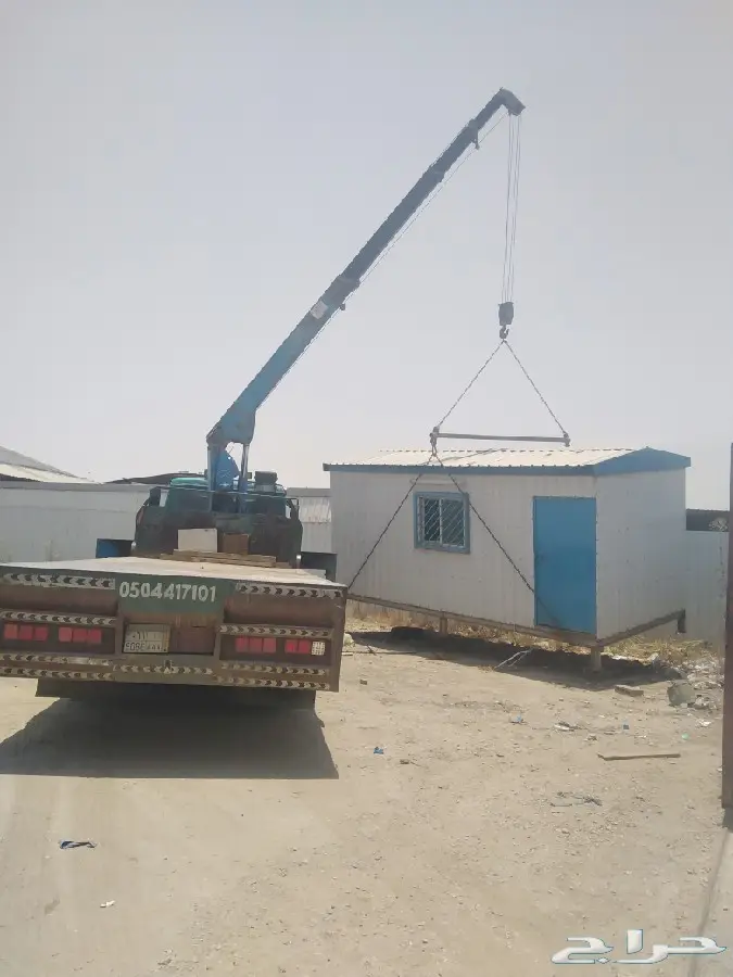 نقل بركسات وخزانات ومولدات 3