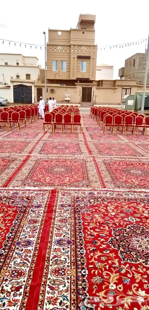 تجهيز مراسم العزاء 20