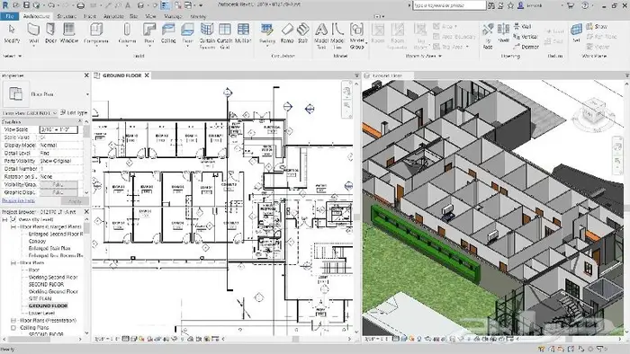 مهندسون معماريون متخصصون في الريفت (Revit) 3