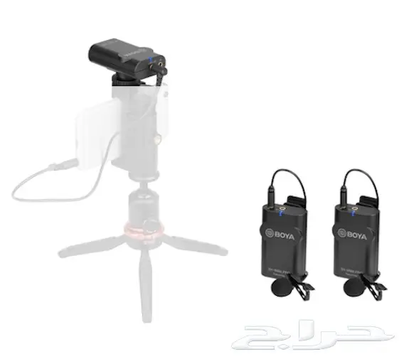  مايك بويا لاسلكي ثنائي BOYA WM4 Pro K2  3