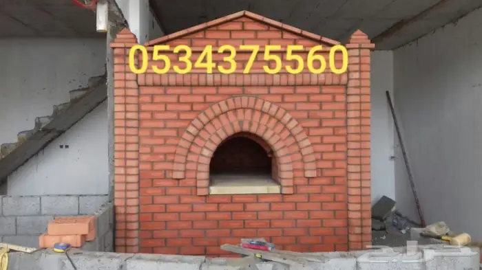 فرن الطوب الحراري فرن طوب حراري بناءفرن حراري 6
