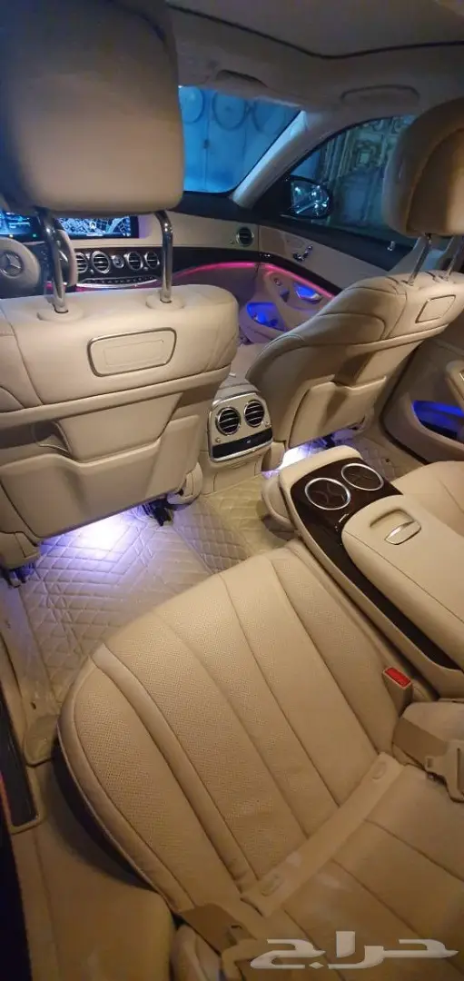 ارضيات جلد فاخر VIP مارسيدس S 57