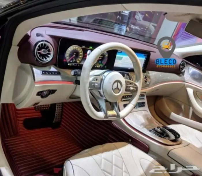 ارضيات جلد فاخر VIP مارسيدس S 25