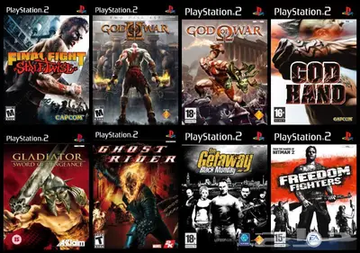 العاب سوني 2 PS2 منسوخة كوبي اشرطة 53