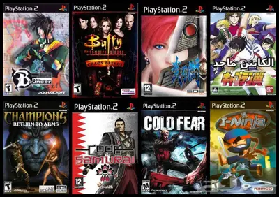 العاب سوني 2 PS2 منسوخة كوبي اشرطة 76