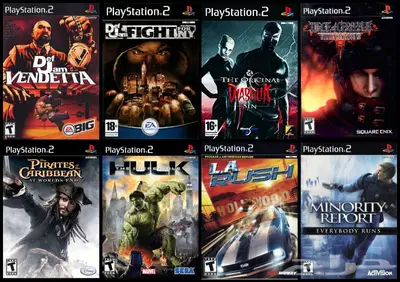 العاب سوني 2 PS2 منسوخة كوبي اشرطة 60