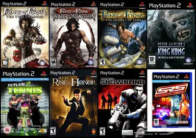 العاب سوني 2 PS2 منسوخة كوبي اشرطة 66