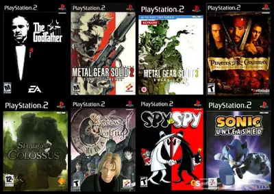 العاب سوني 2 PS2 منسوخة كوبي اشرطة 79