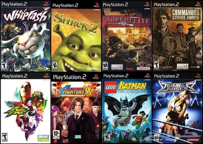 العاب سوني 2 PS2 منسوخة كوبي اشرطة 84