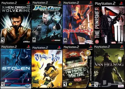 العاب سوني 2 PS2 منسوخة كوبي اشرطة 71