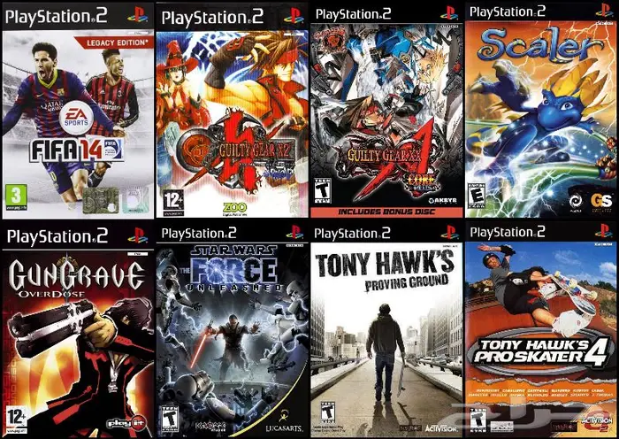 العاب سوني 2 PS2 منسوخة كوبي اشرطة 85