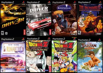 العاب سوني 2 PS2 منسوخة كوبي اشرطة 51