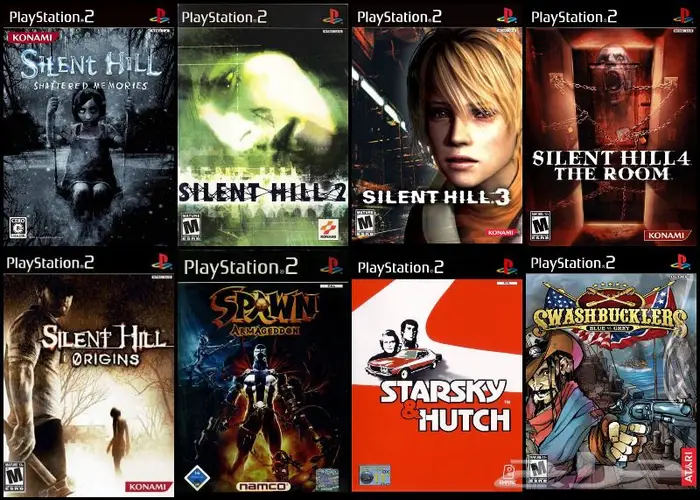العاب سوني 2 PS2 منسوخة كوبي اشرطة 73