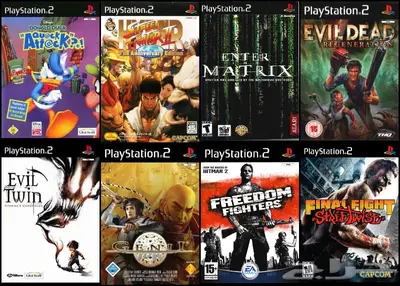 العاب سوني 2 PS2 منسوخة كوبي اشرطة 49