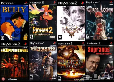 العاب سوني 2 PS2 منسوخة كوبي اشرطة 77