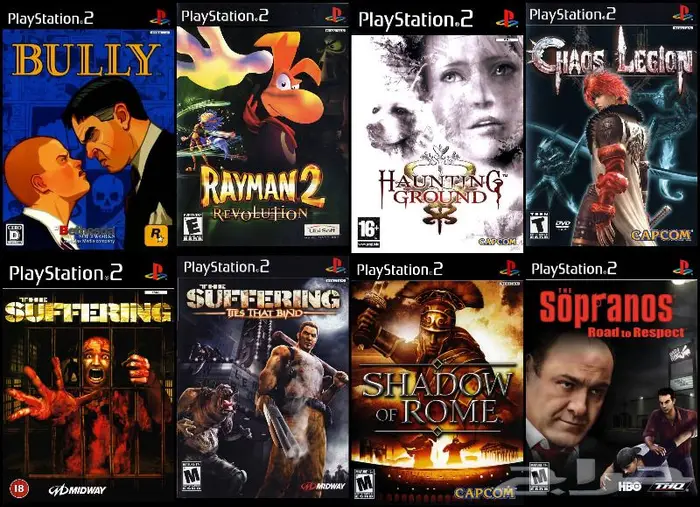 العاب سوني 2 PS2 منسوخة كوبي اشرطة 77