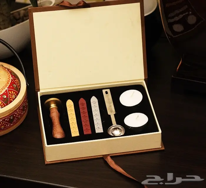 ختم شمعي باسمك أو شعار مشروعك بيوم واحد 12