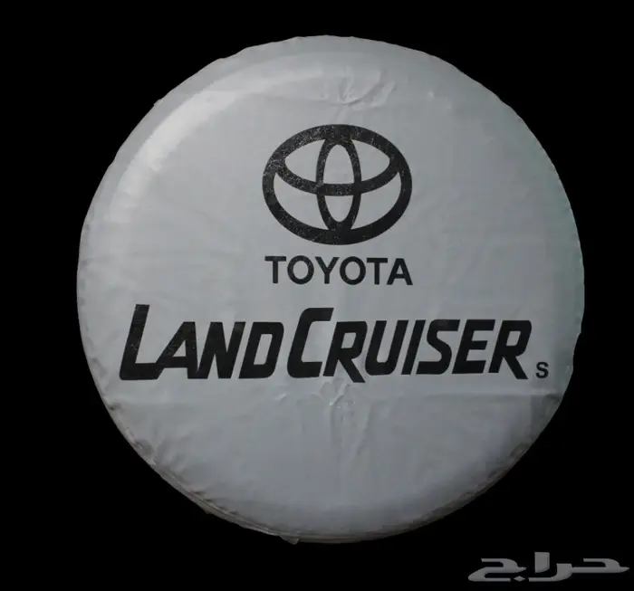 غطاء سبير جلد تويوتا لاندكروزر 6