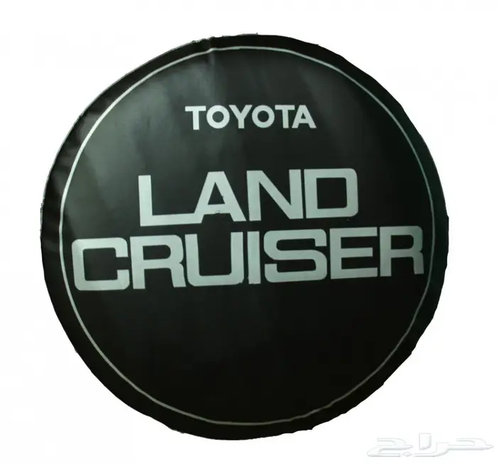 غطاء سبير جلد تويوتا لاندكروزر 12