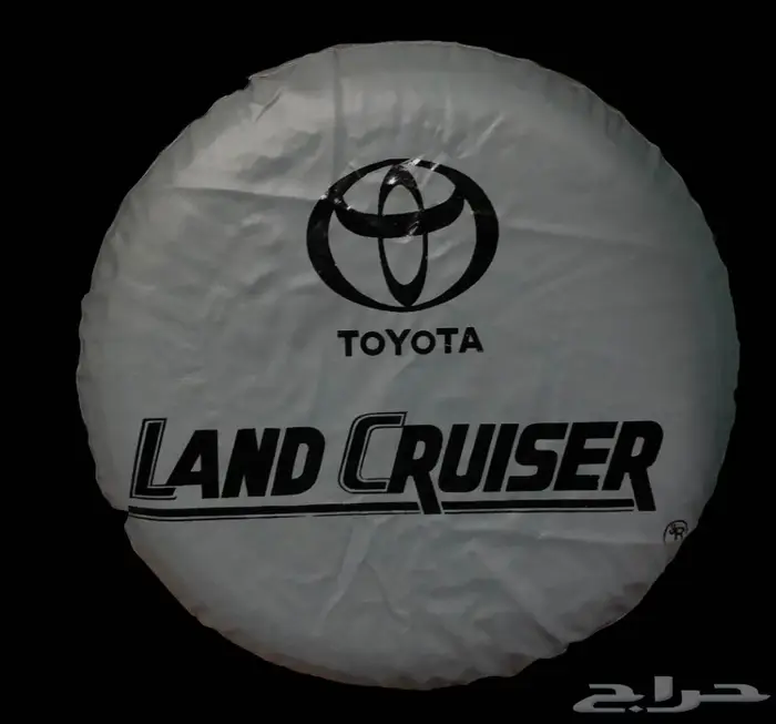 غطاء سبير جلد تويوتا لاندكروزر 22