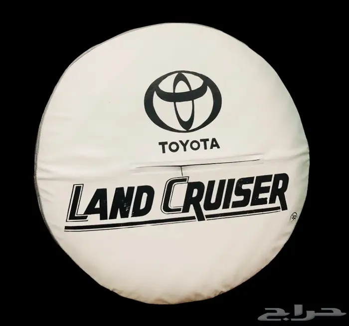 غطاء سبير جلد تويوتا لاندكروزر 23