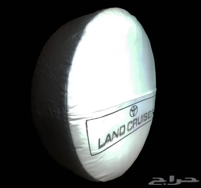 غطاء سبير جلد تويوتا لاندكروزر 26
