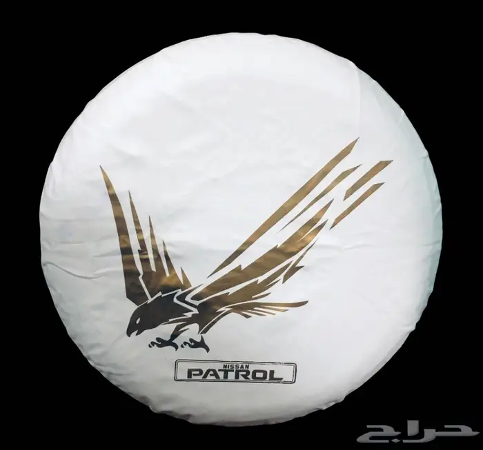 غطاء سبير جلد نيسان باترول 21
