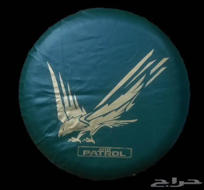 غطاء سبير جلد نيسان باترول 27