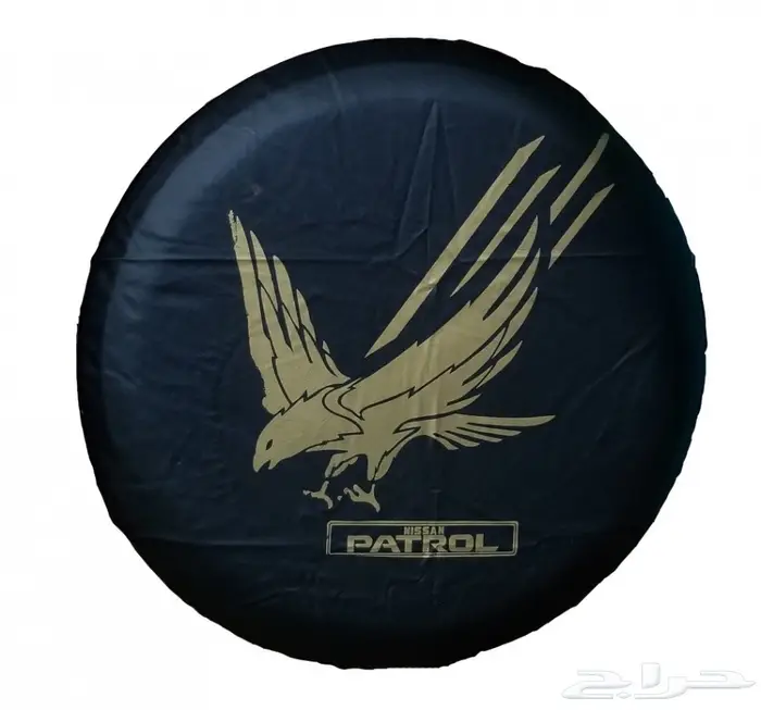 غطاء سبير جلد نيسان باترول 0