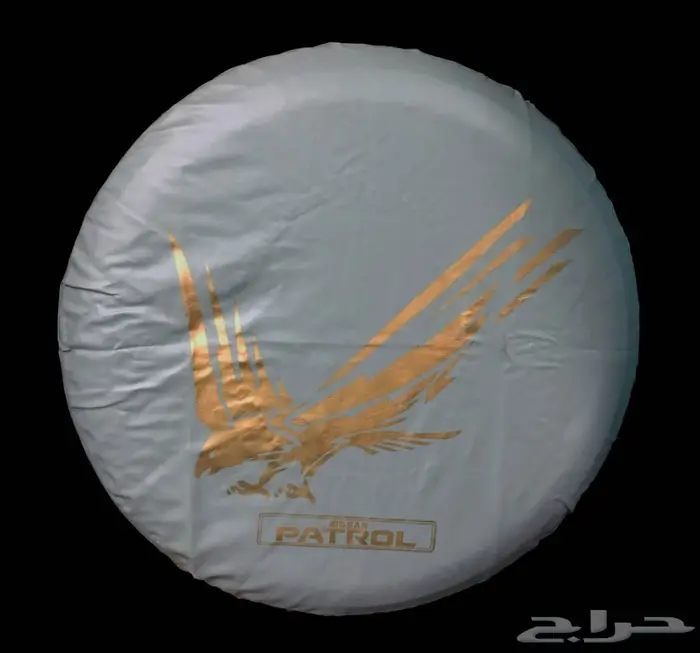 غطاء سبير جلد نيسان باترول 2