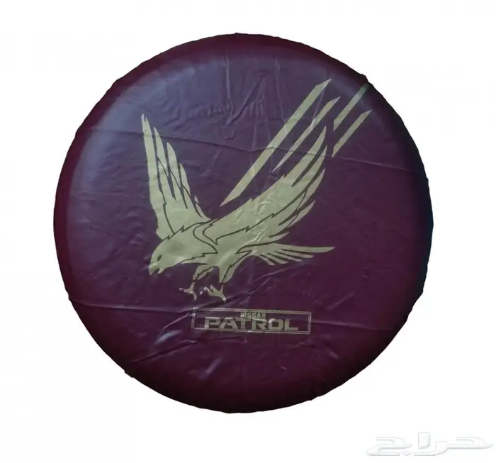 غطاء سبير جلد نيسان باترول 3