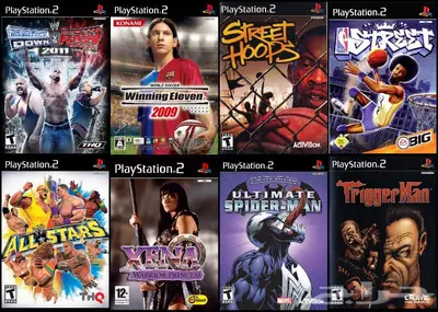 العاب سوني 2 PS2 منسوخة كوبي اشرطة 88