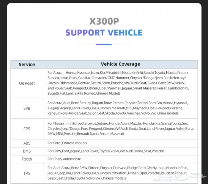 جهاز فحص Xtools x300P 7