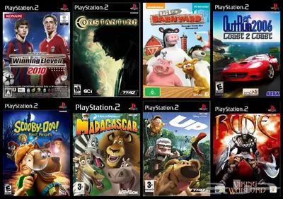 العاب سوني 2 PS2 منسوخة كوبي اشرطة 90