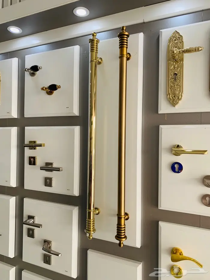 مقابض كوالين اقفال دفاشات ابواب حديد خشب 4